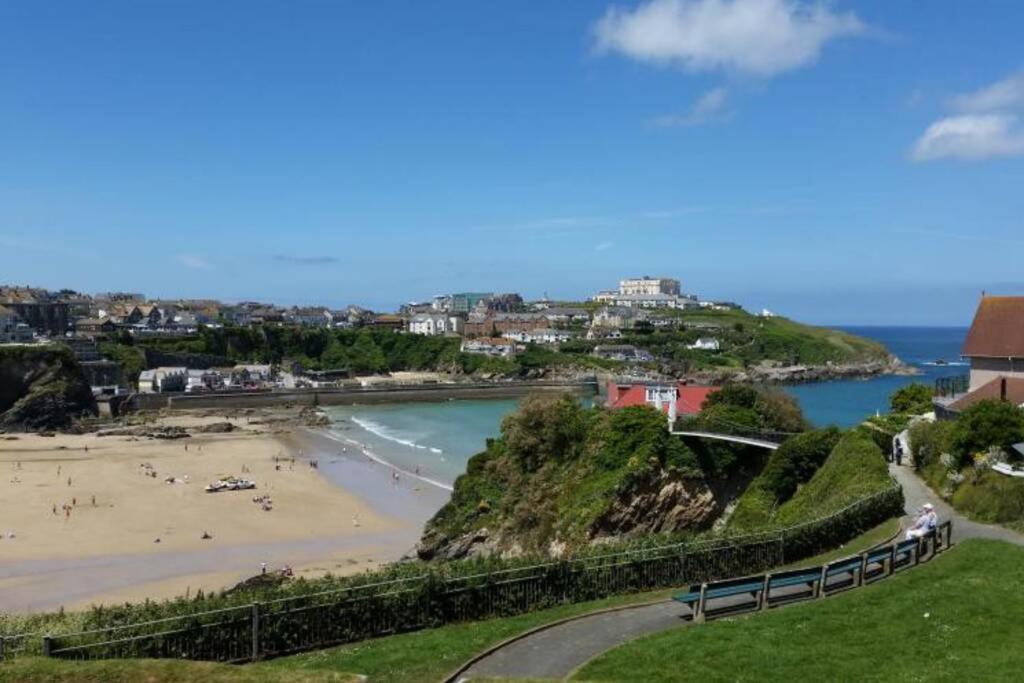 Beachside Apartment In The Centre Of Town Newquay  Ngoại thất bức ảnh